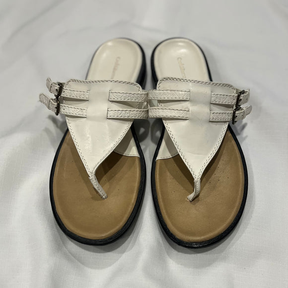 Croft and Barrow White Women's Sandals