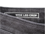 Wide Leg Cropped Jeans