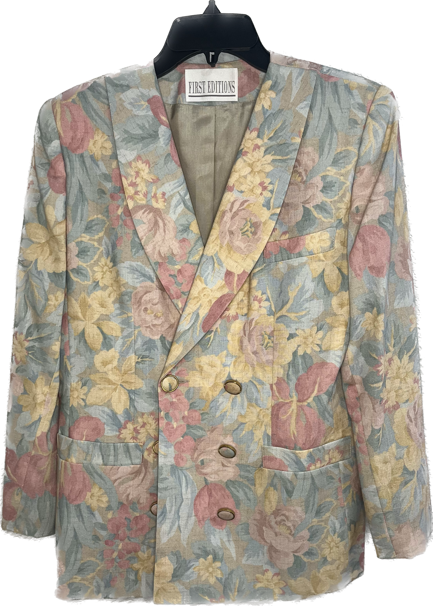 Vintage Floral Suit