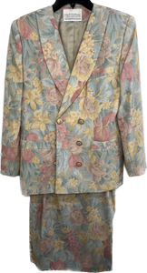 Vintage Floral Suit