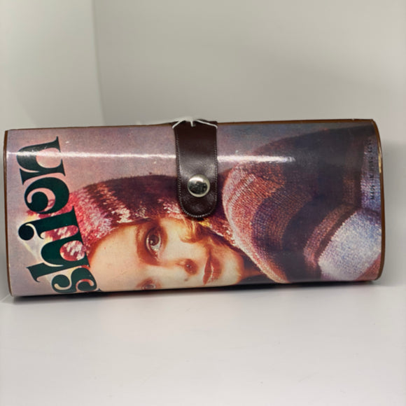 1970s Mod Magazine Cluth Bag Made in Italy at 1stDibs