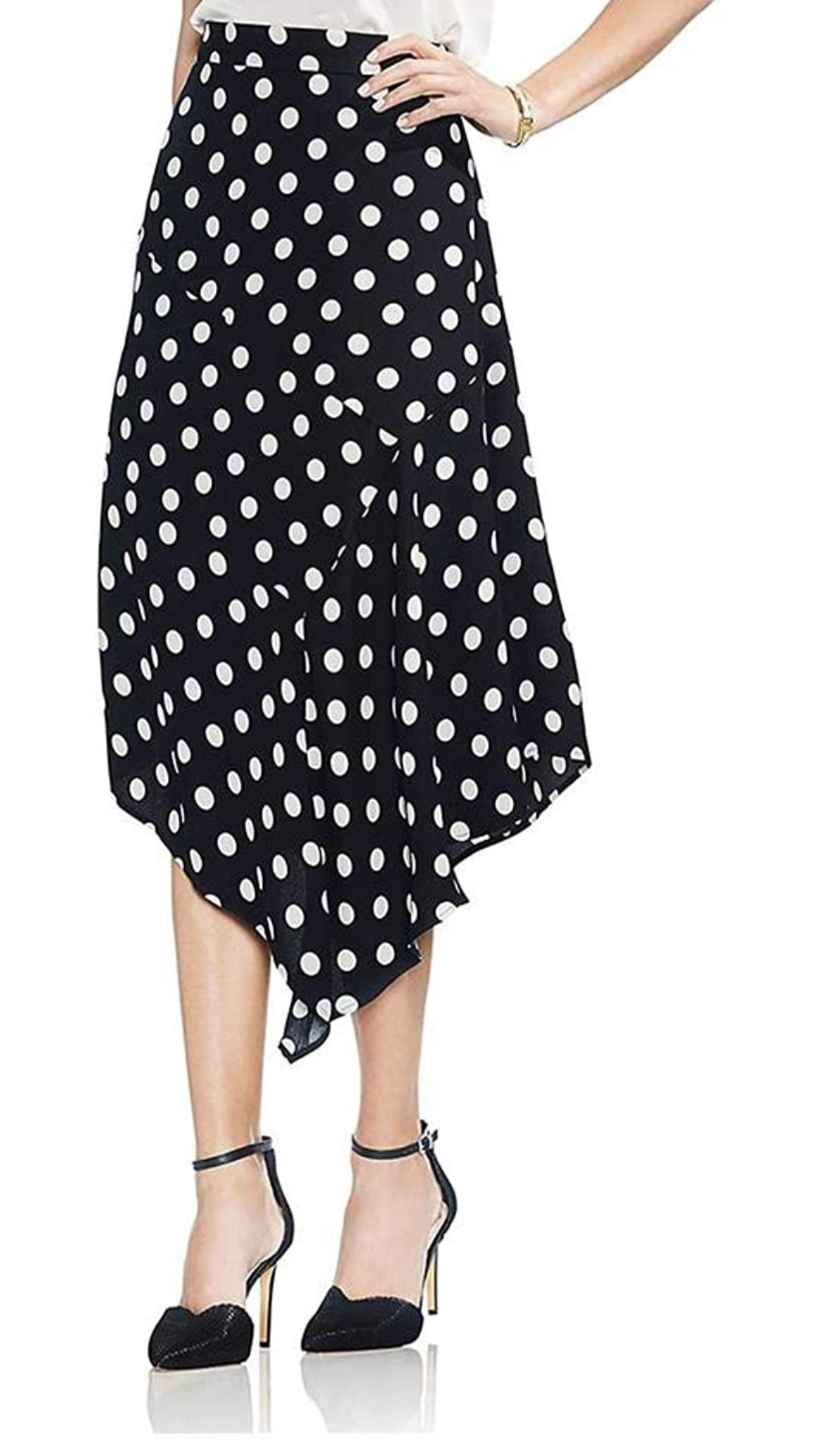 Vince Camuto Polka Dot Skirt