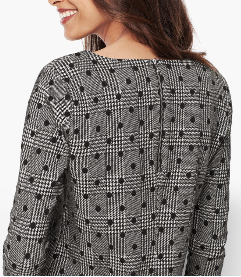 Talbots Polka Dot Top