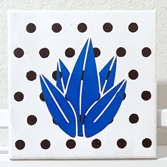 Blue Cactus Tile