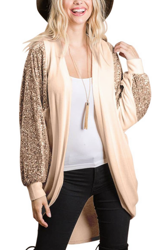 Sequin Cardigan