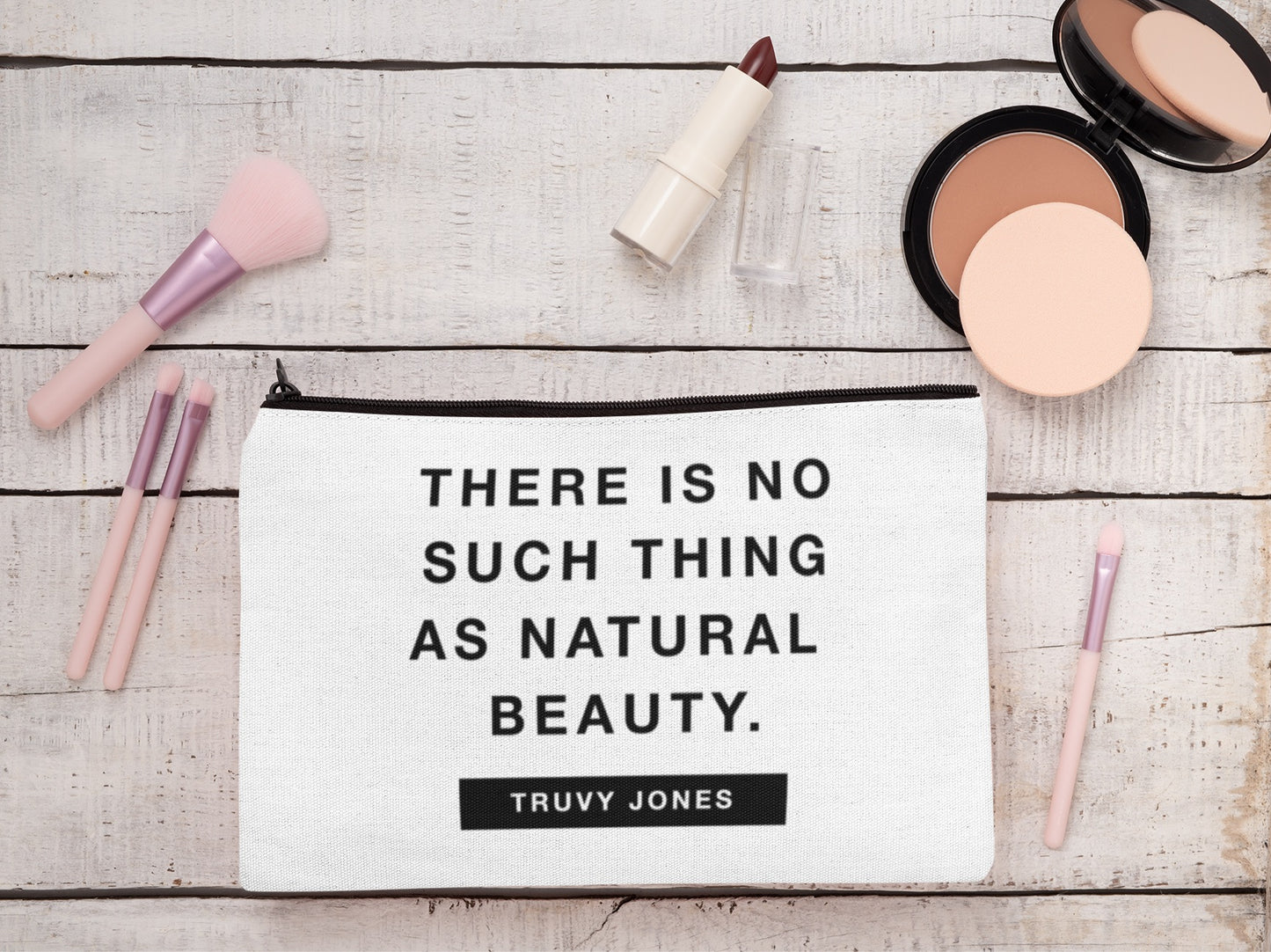 Natural Beauty Makeup Pouch