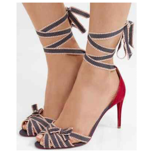 Christian Louboutin Christeriva Denim Sandals