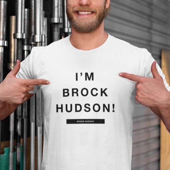 I'm Brock Hudson